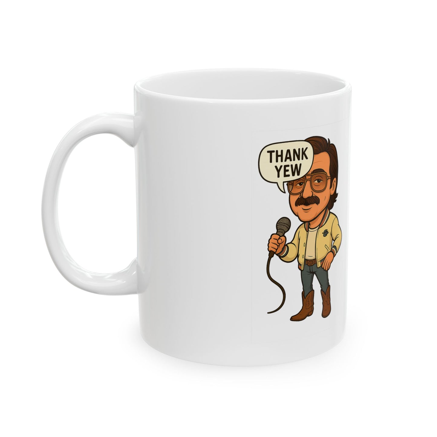 Thank Yew Ceramic Mug, (11oz, 15oz)