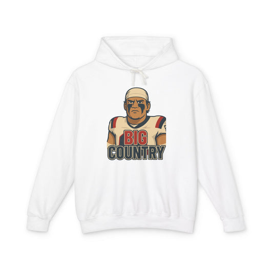 Big Country Unisex Lightweight Hooded Sweatshirt - Casual Hoodie for Sports Fans, Comfortable Gift, Everyday Wear, Cozy Apparel